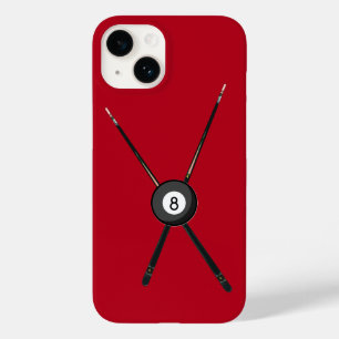 Billiard Cues and 8-Ball Case-Mate iPhone 14 Case