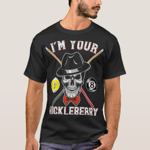 Billiard Gift Tee Billiards Pool IM Your Huckleber