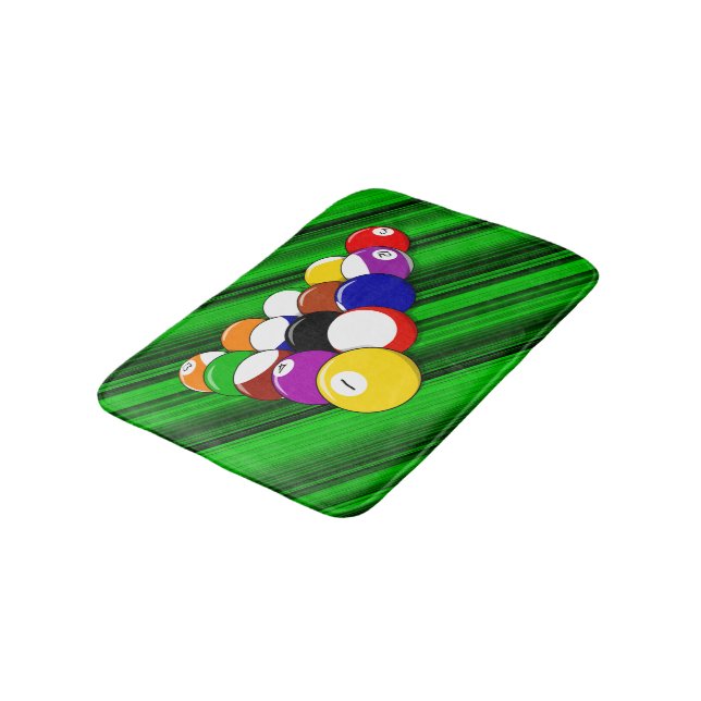 Billiard hall bath mat (Angled)