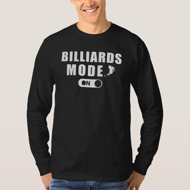 Billiard Mode Hoodie Long Sleeve Sweater (Front)