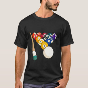 Billiard Player Pool Snooker Billiards Table Sport T-Shirt