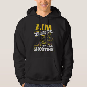 Billiard Pool Aim while standing not while shooti Hoodie
