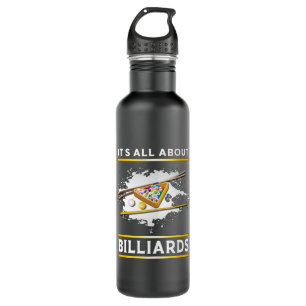 Billiard Pool Billiards Snooker 8 Ball Funny Gift 710 Ml Water Bottle