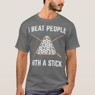 Billiard Pool Snooker Player  T-Shirt