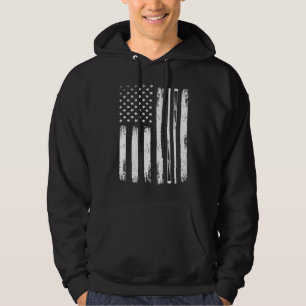 Billiard Stick  USA Flag Pool Player 8 Ball Tourna Hoodie