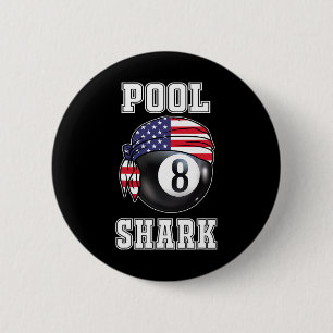 Billiard Team 8 Ll Pool Game Player Gifts For Pool 2 Inch Round Button