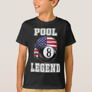 Billiard Team 8 Ll Pool Game Player Gifts For Pool T-Shirt