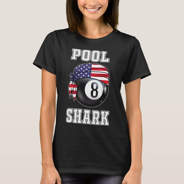 Billiard Team 8 Ll Pool Game Player Gifts For Pool T-Shirt (Front)