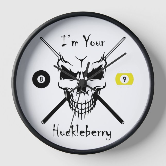 Billiard Wall Clock (Front)