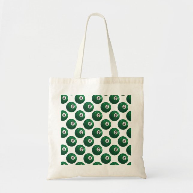 Billiards 6 Ball Pattern Tote Bag (Front)