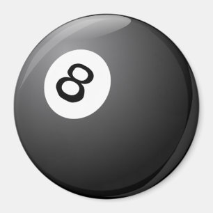 Billiards, 8 Ball, Magnet