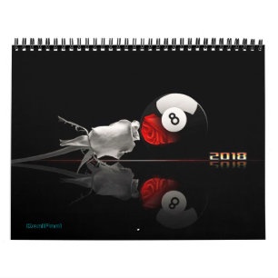 Billiards Calendar 2018