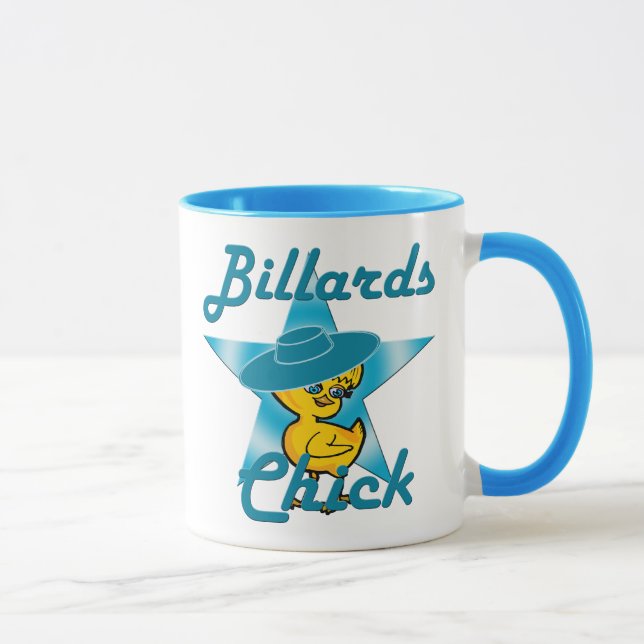 Billiards Chick #7 Mug (Right)