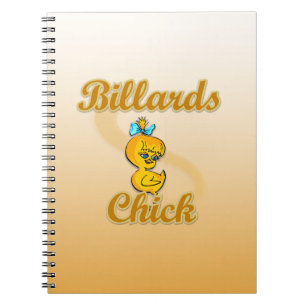 Billiards Chick Notebook