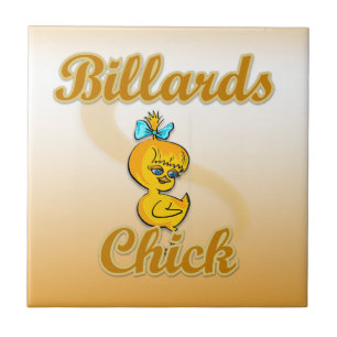 Billiards Chick Tile