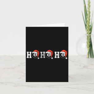 Billiards Christmas Gift Xmas Tee Vintage  Card