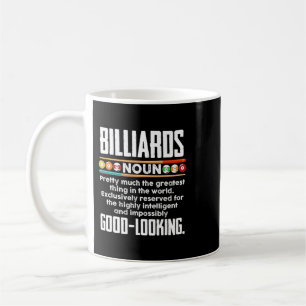 Billiards Definition Funny Billiard 8 Ball Pool Pl Coffee Mug