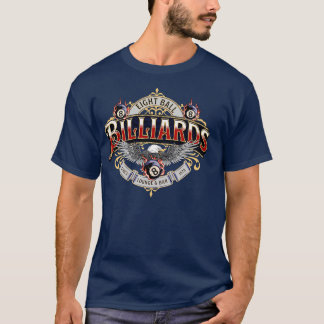 Billiards Eight Ball Game T-Shirt