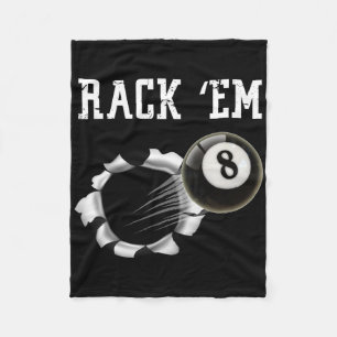 Billiards fleece blanket