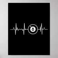 Billiards Heartbeat 8 Ball Heartline Pool Billard
