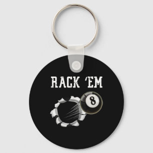 Billiards keychain