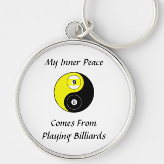 Billiards keychain