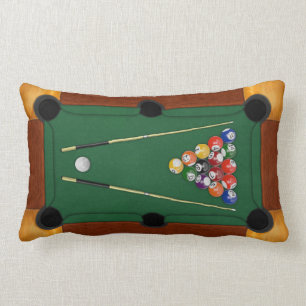 Billiards Lumbar Pillow