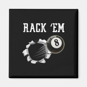 Billiards magnet