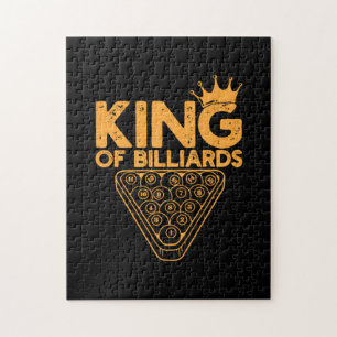 Billiards Player   King Of Billiards Jigsaw Puzzle