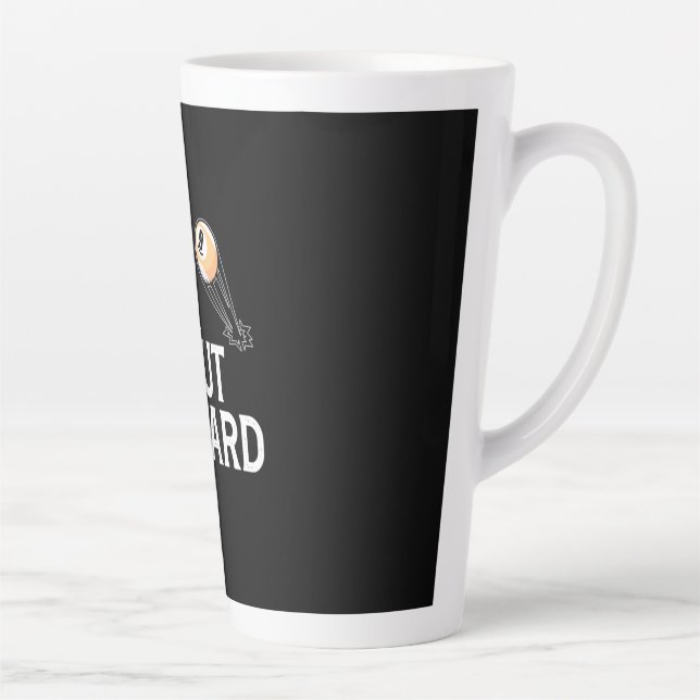 Billiards Player | Lets Talk About Billiard Latte Mug (Right)