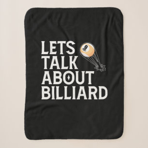 Billiards Player   Lets Talk About Billiard Sherpa Blanket