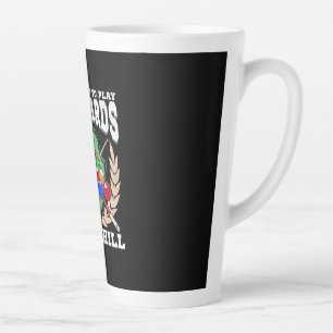 Billiards Player Play Billiards And Chill Latte Mug