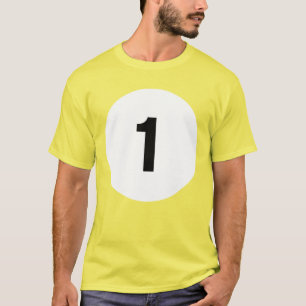 Billiards, Pool, AC, Snooker Ball #1 T-Shirt