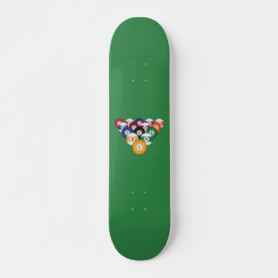 Billiards / Pool Balls: Skateboard