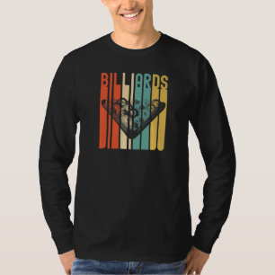 Billiards Pool Bar Sports Retro 8 Ball Stick Playe T-Shirt