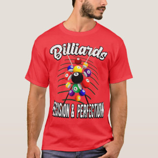 Billiards Pool Billiard Vintage 8Ball T-Shirt