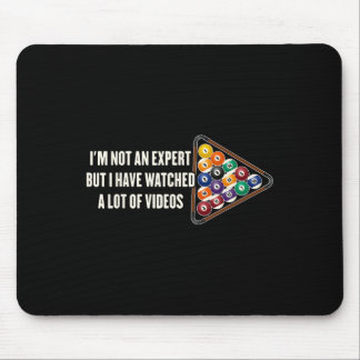 Billiards Pool Funny Billiard Player Im Not An Exp Mouse Pad