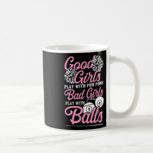 Billiards Pool Player Ball Girl Good Girls Play Wi Coffee Mug