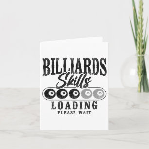Billiards Pool Player Ll 8 Ll Vintage Billiards Sk Card