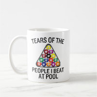 Billiards Pool Player Mug