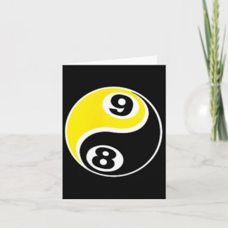 Billiards Pool Shirt 8 Ll 9 Ll Skull Tee Card