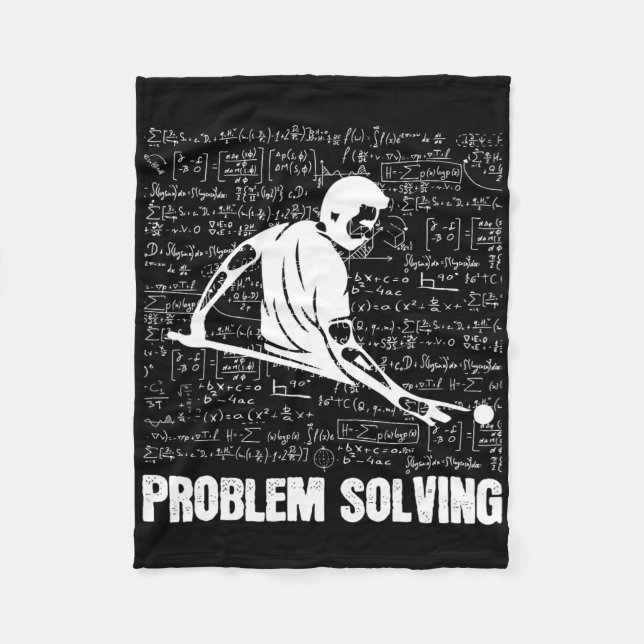 Billiards Problem Solving Players Sports Solution  Fleece Blanket (Front)