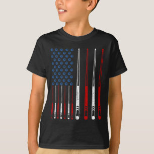 Billiards Queue Sticks  T-Shirt