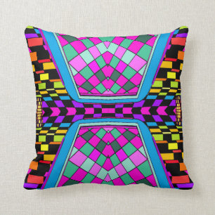 Billiards ReMix Pop Art Geometrix Designer Pillow