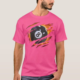 Billiards s Men 8 Ball Pool s Pool League T-Shirt