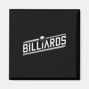 “billiards” - Sleek Angled Design  Magnet