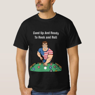 Billiards Theme Team League Tshirts