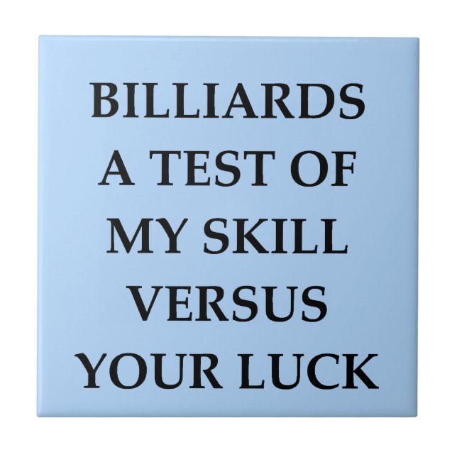 billiards tile (Front)