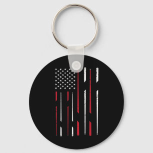 Billiards Usa Flag Snooker Cue Billiards Gift Snoo Keychain