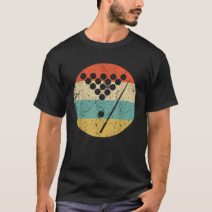 Billiards Vintage Retro Pool T-Shirt